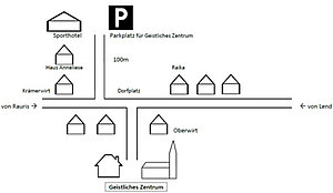 Anfahrtsplan/Ortsplan Embach